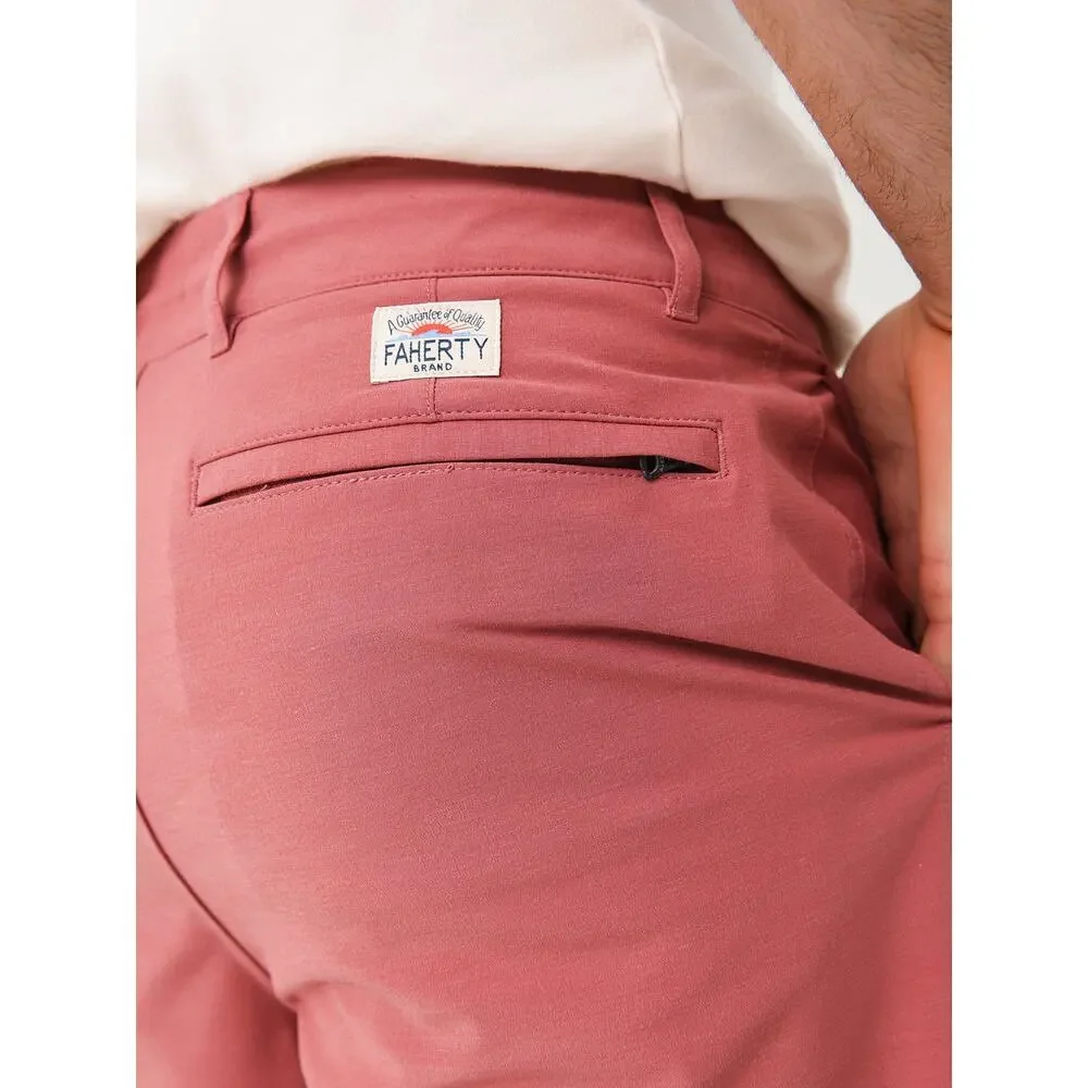 Faherty All Day 9” Shorts In Sun Rose Size 42